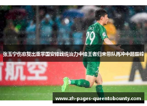 张玉宁伤愈复出重掌国安锋线统治力中锋王者归来带队再冲中超巅峰